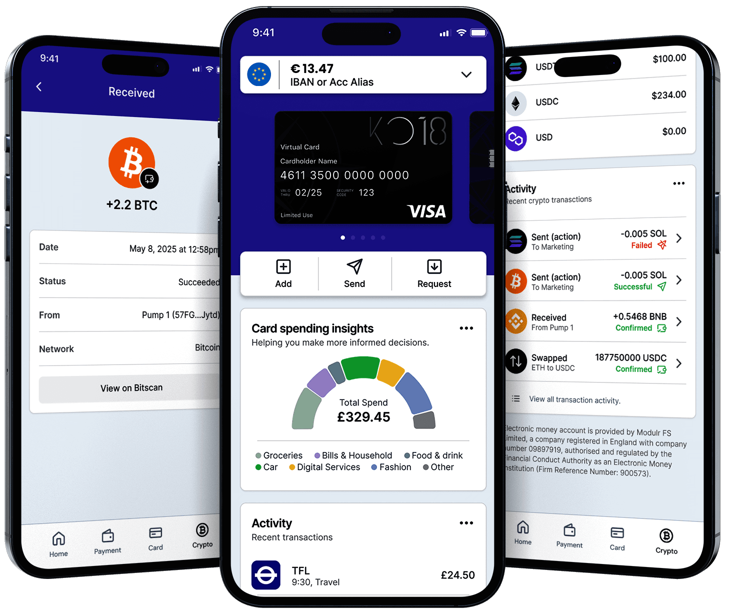 KO18 app mockups