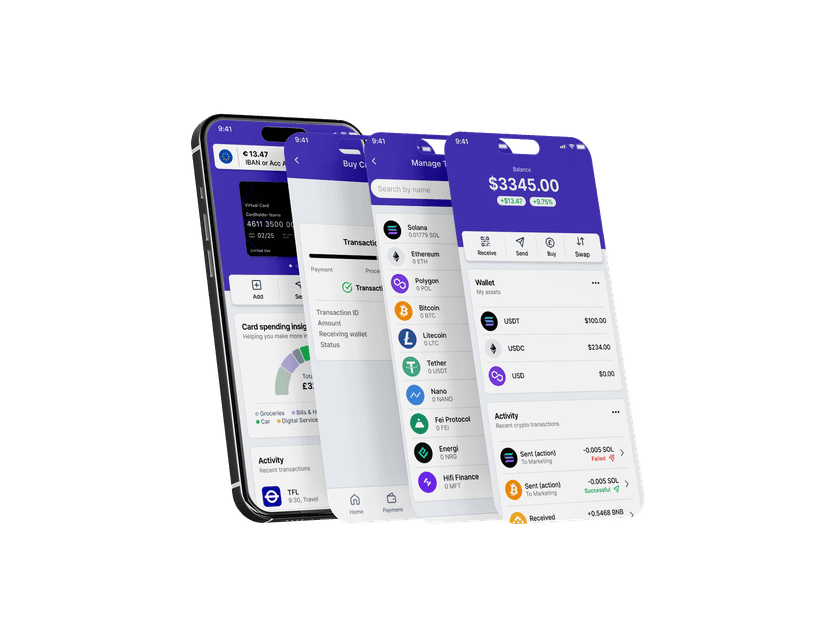 KO18 Card to Crypto app